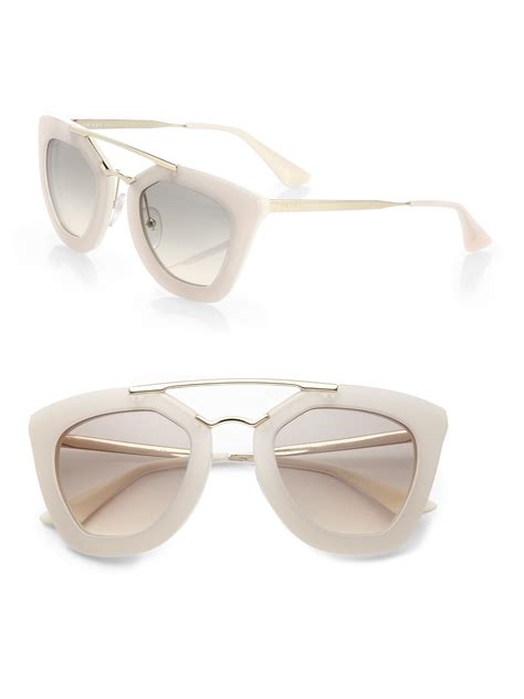 prada milano sunglasses white|prada sunglasses unisex.